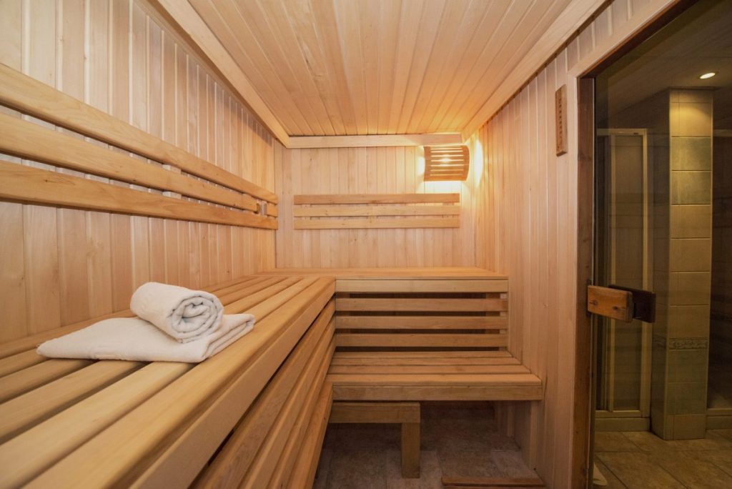 Sauna.
